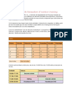 La Formació de Formadors D'outdoor Training.: Abril