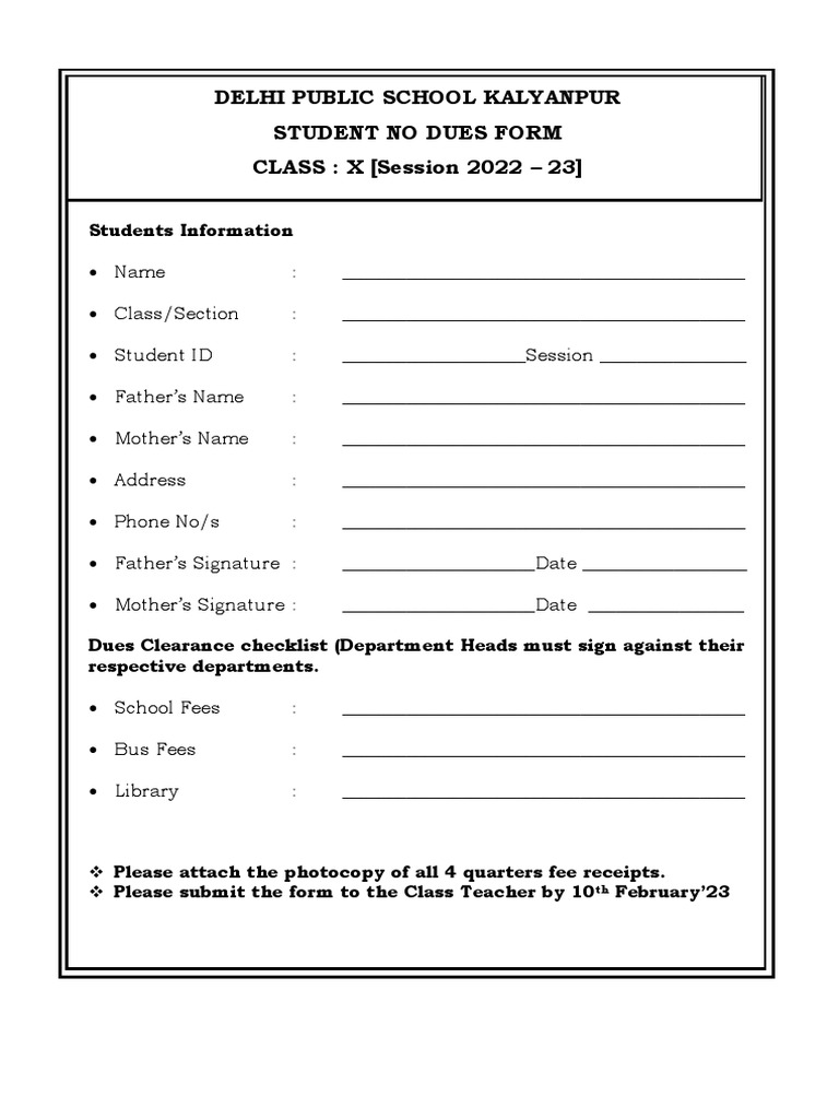 no-dues-form-class-x-pdf