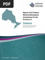 2023 Riding Redistribution Final Report