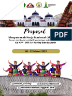 Proposal Mukernas Aceh (UIN Ar-Raniry)