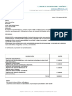 Replanteo de Planos Vivienda Multifamiliar Surquillo