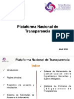 Plataforma Nacional de Transparencia