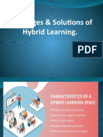 Challenges & Sollutions For Hybrid Learning.