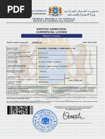 RDB Certificate of Enterprise Registration | PDF | Taxes | Value Added Tax