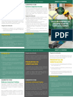 Tríptico - Lista de Control de Calidad ICAM de Consulta Rapida