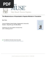Download Ben Petre The Misadventures of Kazantzakiss Kapetan Michalis in Translation by   SN62506548 doc pdf