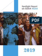 Spotlight Report On SDG4 India 2019