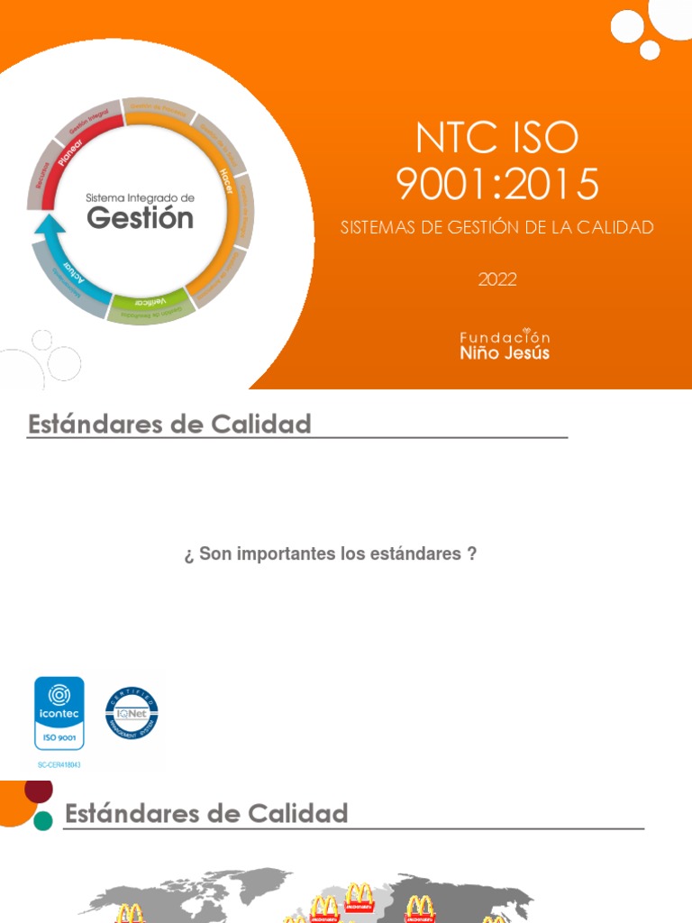 Capacitación ISO 9001-2015 | PDF | Calidad (comercial) | Gestión de la ...