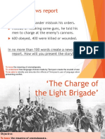 English Lit Poetry - 10 Light Brigade 2015