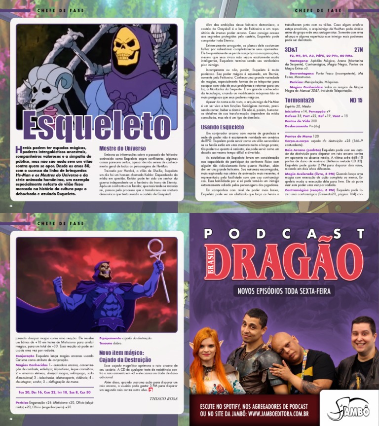 DB #170 - Esqueleto, de He-Man | PDF