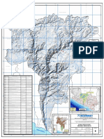 Mapa de cuencas hidrográficas del sur del Perú