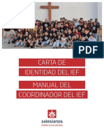Carta de Identidad del IEF - Manual del coordinador del IEF