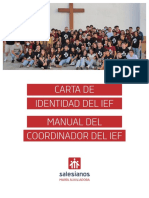 Carta de Identidad Del IEF - Manual Del Coordinador Del IEF