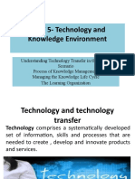 Techonology and Knowledge Environment