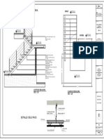 Plano Detalle Escalera - Cielo Raso