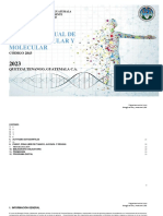 Programa Anual de Biología Celular Y Molecular: CÓDIGO 2843