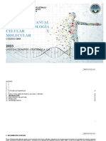 Programa Anual DE Biología Celular Y Molecular: CÓDIGO 2843
