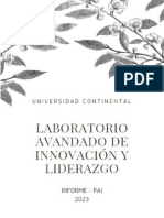 Laboratorio Avanzado de Innovacion y Liderazgo - Pai - 2023