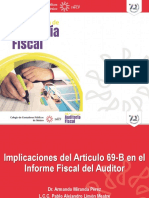 Auditoría Fiscal IMCP Implicaciones 69-B