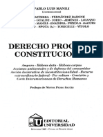 Derecho Procesal Constitucional - Pablo Luis Manili (Libro)
