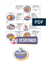 Desayunos Sambors