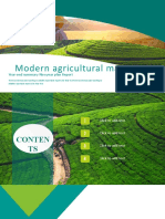 Modern Agricultural Management: Year-End Summary Newyear Plan Report