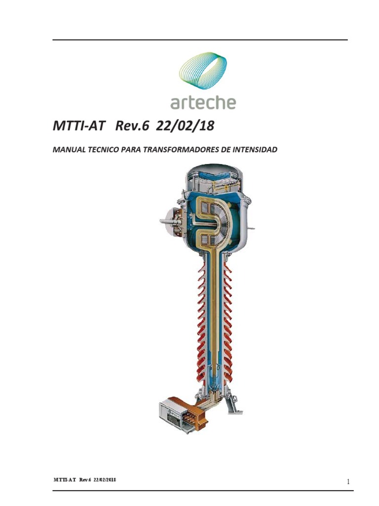 Manual Técnico de Transformadores Arteche | PDF | Transformador ...