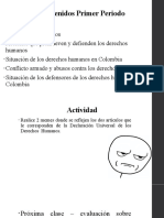 Contenidos Primer Periodo - Ética y Valores 11