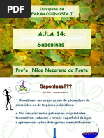 Aula 14. Saponinas