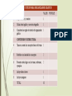 CHKXPV Parametros de Evaluacion Del Organizador Grafico