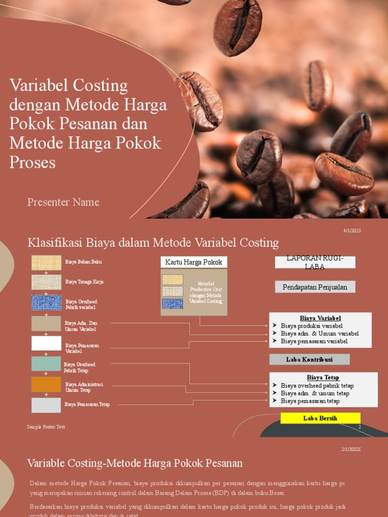 Variabel Costing: Metode Harga Pokok Pesanan | PDF | Bisnis ...