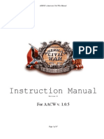 Instruction Manual: For AACW v. 1.0.5