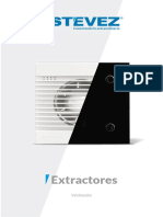 Extractor De Aire Estevez 1404-H(Eco) Color Blanco 4'' 1404 Con Sensor De  Humedad