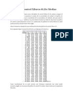 Gráfico de Control XBarra-R