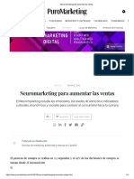 Neuromarketing para Aumentar Las Ventas