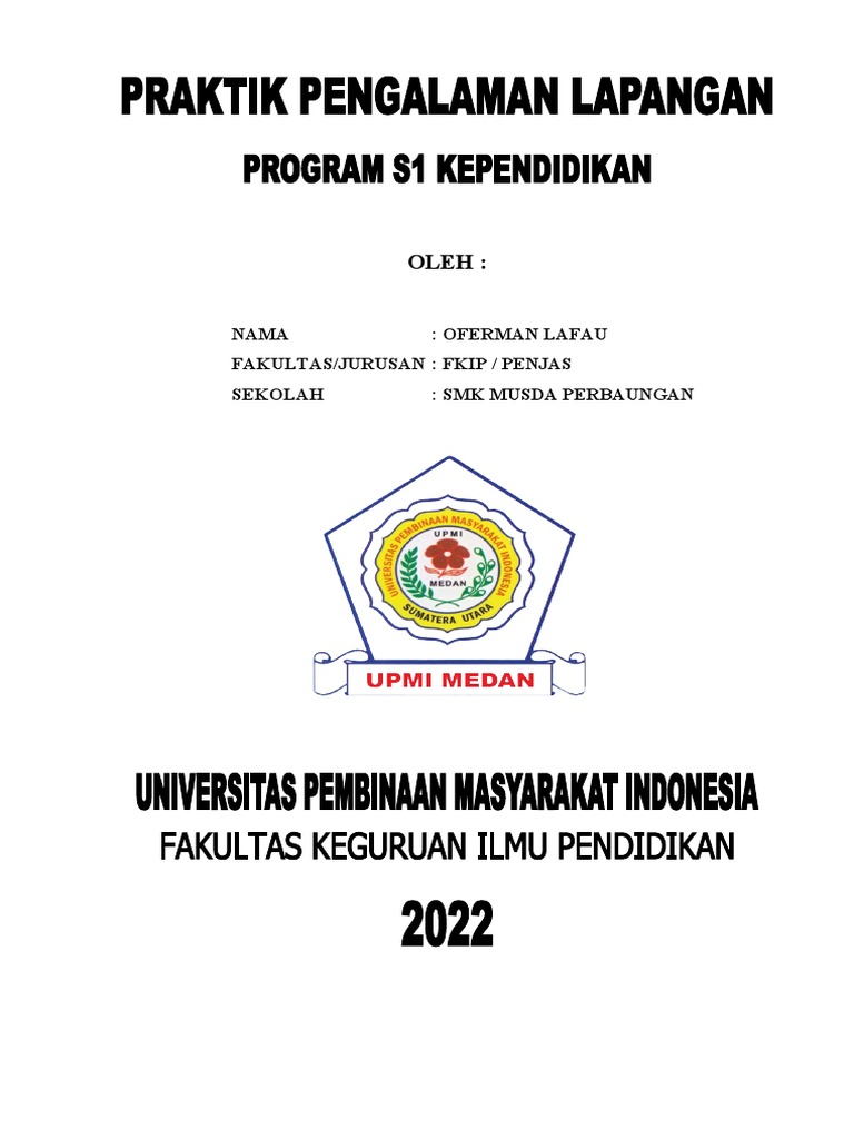 Laporan Pra PPL | PDF | Karier & Perkembangan