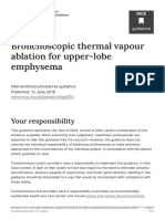 Bronchoscopic Thermal Vapour Ablation For Upperlobe Emphysema PDF