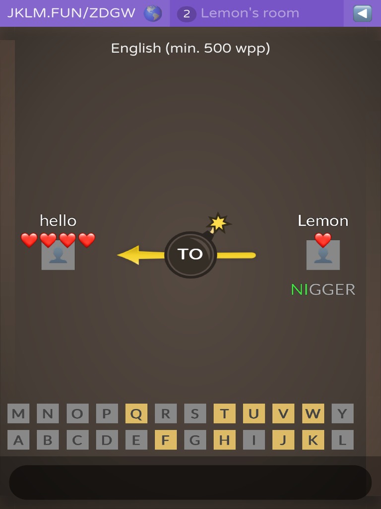 JKLM Fun Party Games PC & Smartphone. BombParty, Master of The Grid