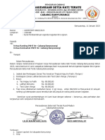 Surat Pemberitahuan Rangkain Kegiatan Biro Ajaran Tahun 2023