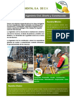 Perfil División de Ingeniería Civil - Diseño y Construcción