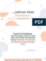 Modul 1 - Pemikiran Islam (PPT)