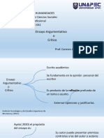 Ensayo Critico o Argumentativo Etica Profesional