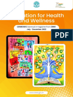 Education For Health and Wellness: CENBOSEC Biannual E-Magazine From CBSE July - December 2022