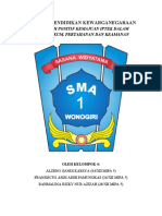 Laporan Pendidikan Kewarganegaraan