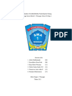 Analisis Ketidakefektifan Pembelajaran Daring SMAN 1 Wonogiri XI Mipa 1