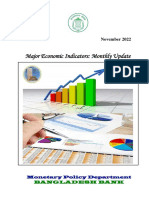 Major Economic Indicators Monthly Update