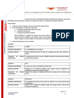 L4 Act 1 Ejercicio 1 Identifica El Problema, Solución y Segmento de CL