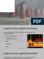 Clases de Fuego y Sus Agentes Extintores