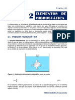 Capítulo 2 Hidrostática VF