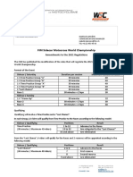 FIM Sidecar Motocross Regulations Amended